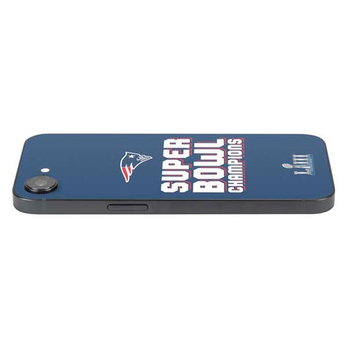 NFL Patriots Super Bowl LIII Champions iPhone 16e Skin